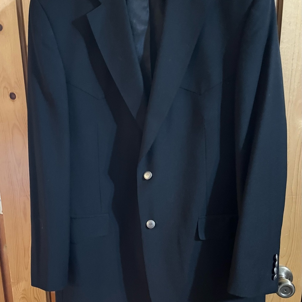 Elegant Men's Black Blazer